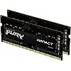 Модуль пам'яті SO-DIMM 2x8GB/3200 DDR4 Kingston Fury Impact (KF432S20IBK2/16)
