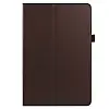 Чехол-книжка Litchi Leather Case для Samsung Galaxy Tab S7 11.0 T870 / T875 (Wake / Sleep) Brown