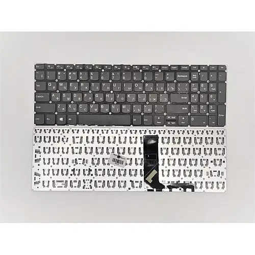 Клавіатура для ноутбука без кнопки увімкнення Lenovo IdeaPad 330-15 Gray RU
