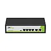 4-портовий PoE комутатор ZKTeco ZK-PoE42N-55W (4xPOE, 2xLAN)