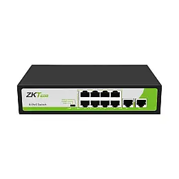 8-портовий PoE комутатор ZKTeco ZK-PoE82N-120W (8xPOE, 2xLAN)