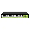 24-портовий PoE комутатор ZKTeco ZK-PoE2421NS-300W (24xPOE, 2xLAN, 2хSFP)