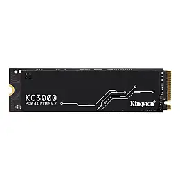 Накопичувач SSD 2ТБ Kingston KC3000 M.2 2280 PCIe 4.0 x4 NVMe 3D TLC (SKC3000D/2048G)