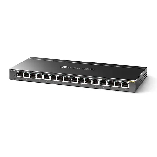 Комутатор TP-Link TL-SG116E (16xGE, настільний, метал, easysmart)