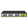 PoE-комутатор ZKTeco ZK-PoE2421NS-300W з 24 портами PoE