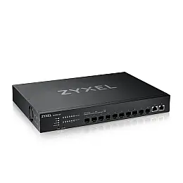 Комутатор ZYXEL XS1930-12F (XS1930-12F-ZZ0101F) (10xSFP+, 2x10GE LAN, L2+, NebulaFlex, стійка 19")