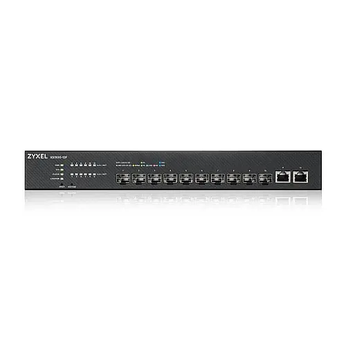 Комутатор ZYXEL XS1930-12F (XS1930-12F-ZZ0101F) (10xSFP+, 2x10GE LAN, L2+, NebulaFlex, стійка 19")