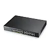 Комутатор Zyxel GS1915-24EP (GS1915-24EP-EU0101F) (12xGE PoE, 12хGE, макс POE 130W, Smart, NebulaFlex)