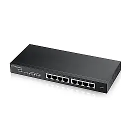 Комутатор Zyxel GS1915-8 (GS1915-8-EU0101F) (8хGE, безшумний, Smart, NebulaFlex)