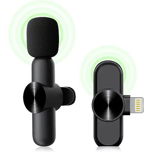 Беспроводной петличный Lightning микрофон Savetek P28 iPhone iPad Macbook 2.4 ГГц