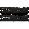 Модуль пам'яті DDR5 2х16GB/5200 Kingston Fury Beast Black (KF552C36BBEK2-32)