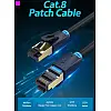 Патч-корд Vention CAT 8 SFTP Ethernet 0.5 м Black IKABD