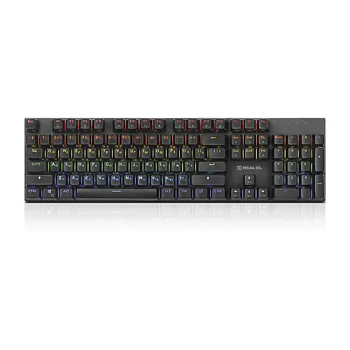 Клавіатура Real-el M 13 Grey USB