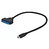 Адаптер Cablexpert AUS3-03 USB-C-1xSATA