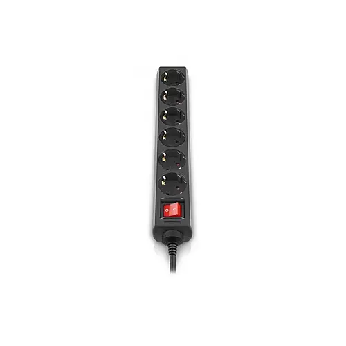 Фільтр живлення Real-el RS-6 Protect M 5м Black (EL122300036)
