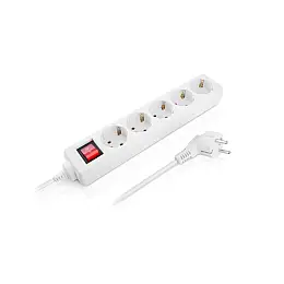 Фільтр живлення Real-el RS-Protect M 5м White (EL122300029)