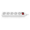 Фільтр живлення Real-el RS-Protect M 5м White (EL122300029)