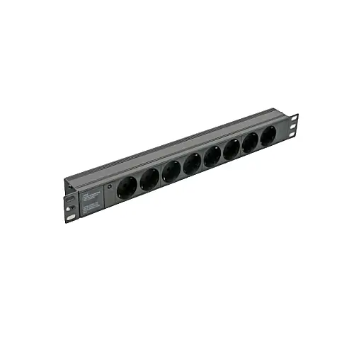 Сетевой фильтр Kingda KD-GER(16)N1008WKPB19A-C14 8 розеток 19"