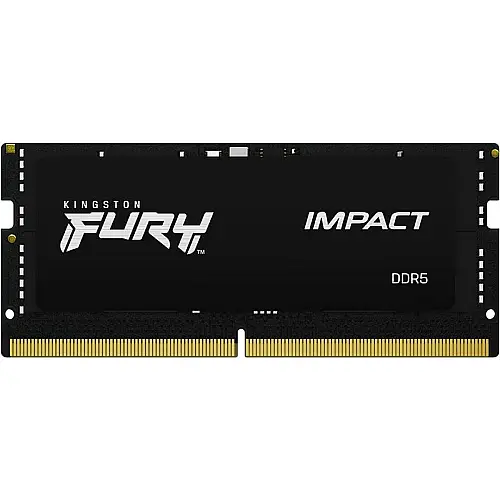 Модуль пам'яті SO-DIMM 16GB/4800 DDR5 Kingston Fury Impact (KF548S38IB-16)