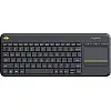 Клавіатура бездротова Logitech K400 Plus Black (920-007145)