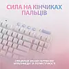 Клавіатура бездротова Logitech G715 Linear White (920-010692)