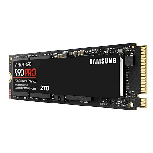 Накопичувач SSD 2ТБ Samsung 990 PRO M.2 2280 PCIe 4.0 x4 NVMe V-NAND MLC (MZ-V9P2T0BW)
