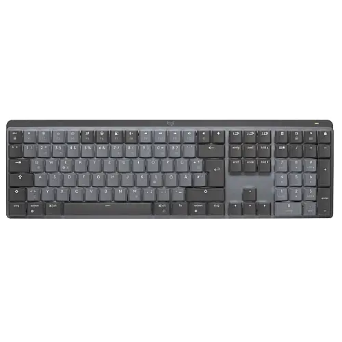 Клавіатура бездротова Logitech MX Mechanical Graphite Clicky (920-010759)
