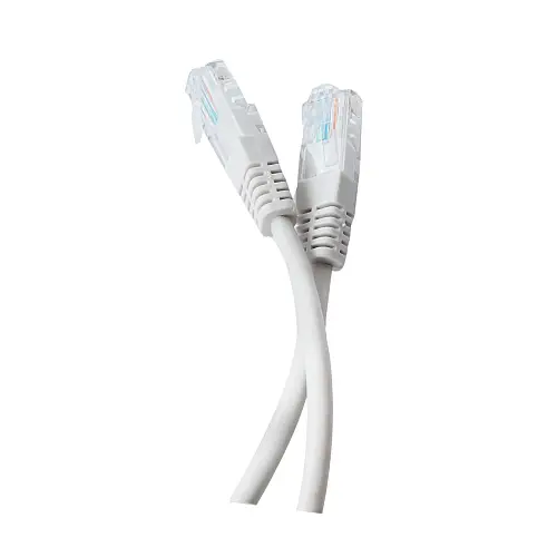 Патч-корд литой Tecro UTP-RJ45-0100 RJ45 Cat.5e 1м серый