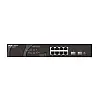 Комутатор Ruijie Reyee RG-ES110GDS-P (8xGE PoE, 2xSFP uplink, настільний, безшумний, max PoE 120W)