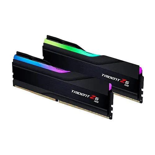 Модуль пам'яті DDR5 2x32GB/6000 G.Skill Trident Z5 RGB Black (F5-6000J3040G32GX2-TZ5RK)