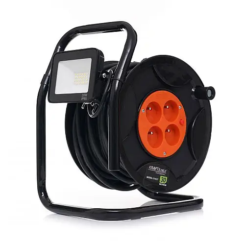 Удлинювач Kraft&Dele KD4037 30м. 3 x 2,5 мм