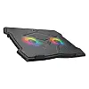 Кулер підставка для ноутбука MeeTion CoolingPad CP2020 з RGB підсвіткою Black