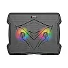 Кулер підставка для ноутбука MeeTion CoolingPad CP2020 з RGB підсвіткою Black