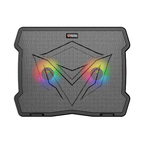 Кулер підставка для ноутбука MeeTion CoolingPad CP2020 з RGB підсвіткою Black