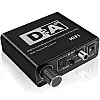 Конвертер звукового сигнала Addap DAC-02 з Toslink SPDIF та коаксіального на RCA + mini Jack + SPDIF + коаксіал