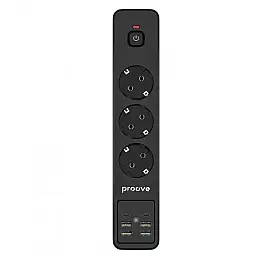 Сетевий фільтр Proove Power Socket P-03 2М чорний