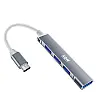 USB-хаб XON SmartHub Type-C на USB3.0 + 3хUSB2.0 Серый (UHCXM041332G 4965)