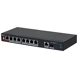 Неуправляємий POE комутатор Dahua DH-PFS3110-8ET1GT1GF-96