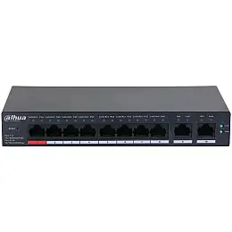 Неуправляємий PoE-комутатор Dahua DH-CS4010-8ET-110