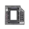 Карман-адаптер Optibay 2.5" HDD/SSD SATA 3.0 Aluminum 12,7мм Black (32509_2917962)