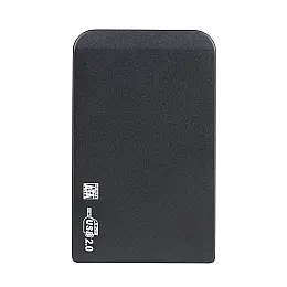 Внешний карман SATA для 2,5"/S10 USB2.0 Aluminum alloy HDD/SSD Black (32501_2917949)