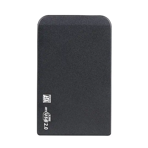 Внешний карман SATA для 2,5"/S10 USB2.0 Aluminum alloy HDD/SSD Black (32501_2917949)