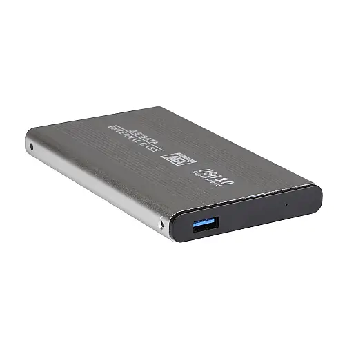 Внешний карман SATA для 2,5"/S14 USB3.0 Aluminum alloy HDD/SSD Silver (32498_2917944)