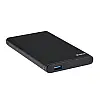Внешний карман SATA для 2,5" HDD/SSD S14 USB3.0 Sandblasting Aluminum alloy 5Gbps Black (32500_2917947)