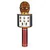 Беспроводной микрофон-караоке Wster MP3 Bluetooth Pink and Gold (1525693038)