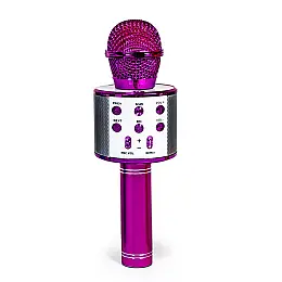 Беспроводной микрофон-караоке Wster MP3 Bluetooth Pink (322513532)