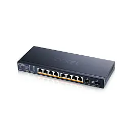 Комутатор Zyxel XMG1915-10EP (XMG1915-10EP-EU0101F) (8x2,5GE PoE++, 2xSFP+, Макс PoE 130W, Smart L3 Lite, NebulaFlex)