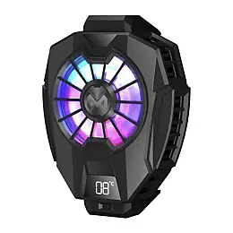 Охлаждение вентилятор Dobe Мемо для телефона с RGB и элементом пельтье 05 Черный