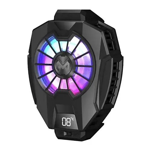 Охлаждение вентилятор Dobe Мемо для телефона с RGB и элементом пельтье 05 Черный