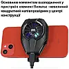 Охлаждение вентилятор Dobe MEMO для телефона с RGB и элементом пельтье 06 Черный